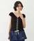 FRILL CAP SLEEVE TOP