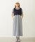 TANK TOP AND STRIPED DRESS SET