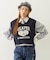 COLLEGE LOGO V-NECK SWEAT VEST
