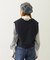 COLLEGE LOGO V-NECK SWEAT VEST