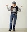 COLLEGE LOGO V-NECK SWEAT VEST