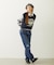 COLLEGE LOGO V-NECK SWEAT VEST