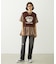 COLLEGE LOGO V-NECK SWEAT VEST