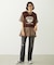COLLEGE LOGO V-NECK SWEAT VEST