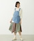 PATCHWORK OVERALL SKIRT