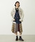 PATCHWORK OVERALL SKIRT