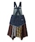 PATCHWORK OVERALL SKIRT