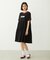 BAR LOGO TIERED DRESS