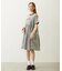 BAR LOGO TIERED DRESS