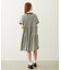 BAR LOGO TIERED DRESS