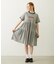 BAR LOGO TIERED DRESS