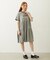 BAR LOGO TIERED DRESS