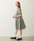 BAR LOGO TIERED DRESS