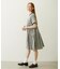 BAR LOGO TIERED DRESS