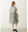 BAR LOGO TIERED DRESS