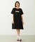 BAR LOGO TIERED DRESS