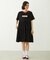 BAR LOGO TIERED DRESS
