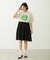 BAR LOGO TIERED DRESS