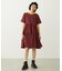 BAR LOGO TIERED DRESS