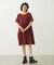 BAR LOGO TIERED DRESS