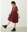 BAR LOGO TIERED DRESS