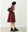 BAR LOGO TIERED DRESS