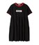 BAR LOGO TIERED DRESS