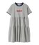 BAR LOGO TIERED DRESS