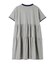 BAR LOGO TIERED DRESS