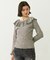 2WAY RUFFLE COLLAR STRIPED L/S TOP