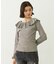 2WAY RUFFLE COLLAR STRIPED L/S TOP
