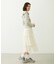 2WAY RUFFLE COLLAR STRIPED L/S TOP
