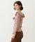 2WAY RUFFLE COLLAR STRIPED L/S TOP