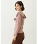 2WAY RUFFLE COLLAR STRIPED L/S TOP