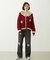 2WAY RUFFLE COLLAR STRIPED L/S TOP