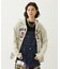 COLLEGE LOGO PATCH ZIP UP HOODIE