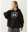 COLLEGE LOGO PATCH ZIP UP HOODIE
