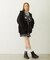 COLLEGE LOGO PATCH ZIP UP HOODIE