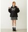 COLLEGE LOGO PATCH ZIP UP HOODIE