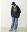 COLLEGE LOGO PATCH ZIP UP HOODIE