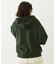 COLLEGE LOGO PATCH ZIP UP HOODIE