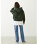 COLLEGE LOGO PATCH ZIP UP HOODIE