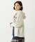 COLLEGE LOGO PATCH ZIP UP HOODIE