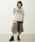 COLLEGE LOGO PATCH ZIP UP HOODIE