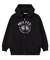 COLLEGE LOGO PATCH ZIP UP HOODIE