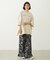 STENCIL SAGARA EMBROIDERY S/S TEE