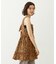 LEOPARD PRINT MINI DRESS