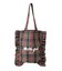 FRILLED TARTAN TOTE BAG