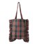 FRILLED TARTAN TOTE BAG