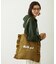 FRILLED TARTAN TOTE BAG